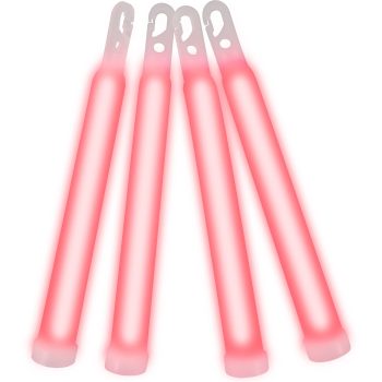 6 Inch Glow Sticks Red 6 Inch Glow Sticks
