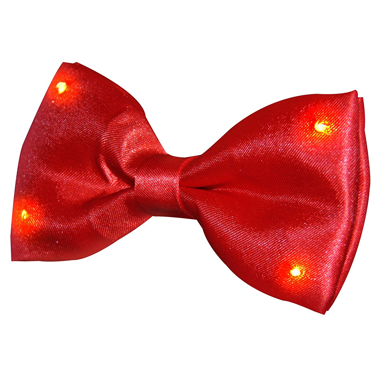 Red Bow Tie with Red LED Lights All Products 3