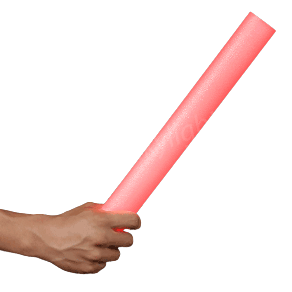 Red LED Foam Cheer Sticks 4th of July 4