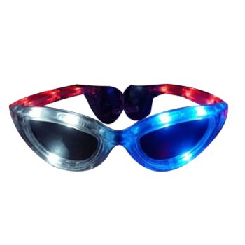 Red White Blue LED Sunglasses 4th of July 3