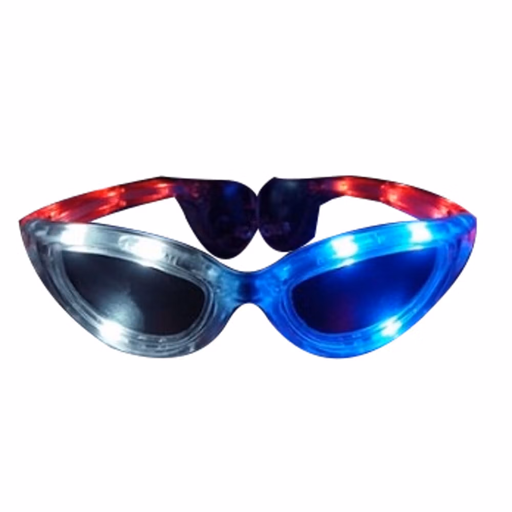 Red White Blue LED Sunglasses 4th of July 3