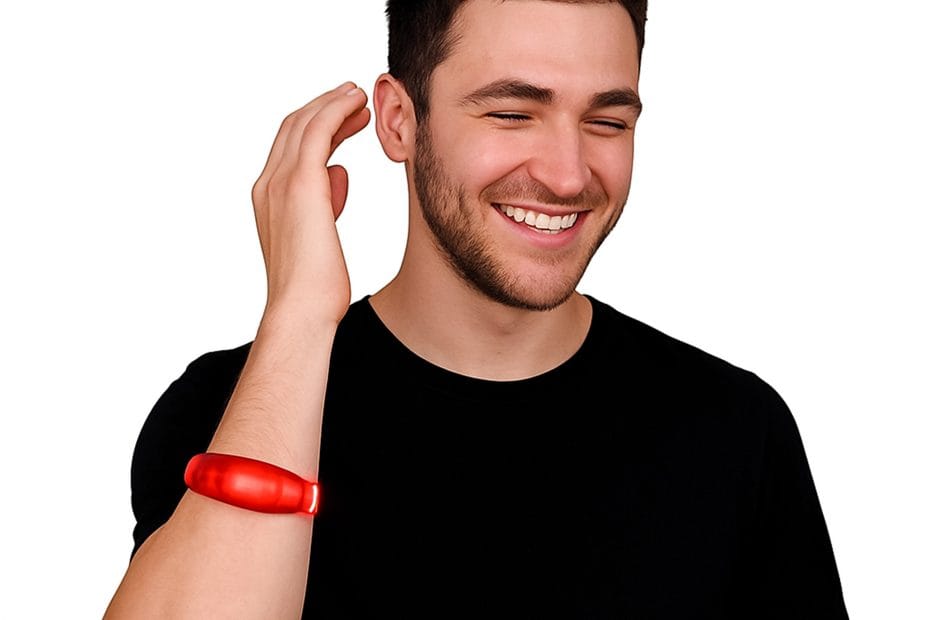Sound Activated Red LED Bracelet for Concert All Products