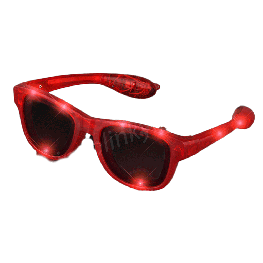 Red LED Nerd Glasses All Products 4