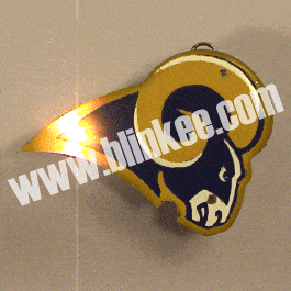 Saint Louis Rams Officially Licensed Flashing Lapel Pin All Body Lights and Blinkees