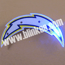San Diego Chargers Officially Licensed Flashing Lapel Pin All Products 3