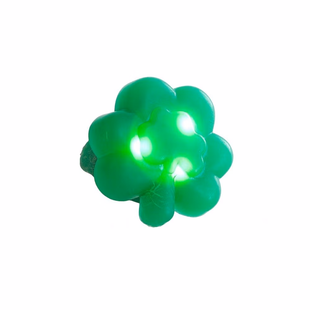 Light Up Lucky Shamrock Ring All Products 3