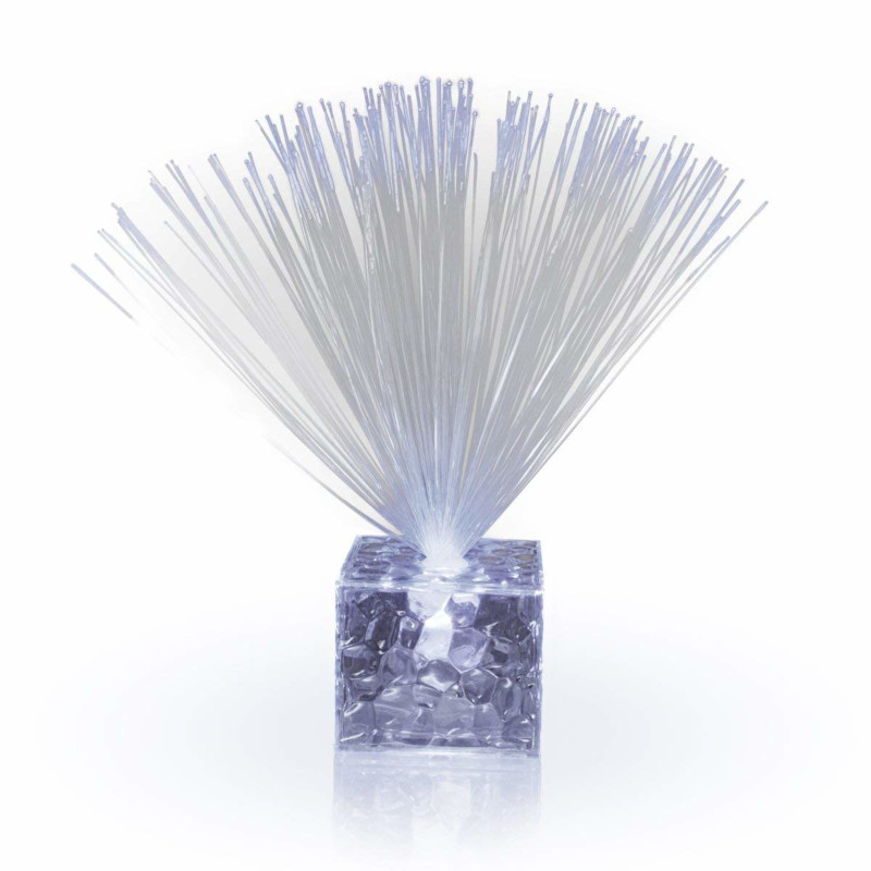 Fiber Optic Centerpiece with Small Clear White Base All Products 3