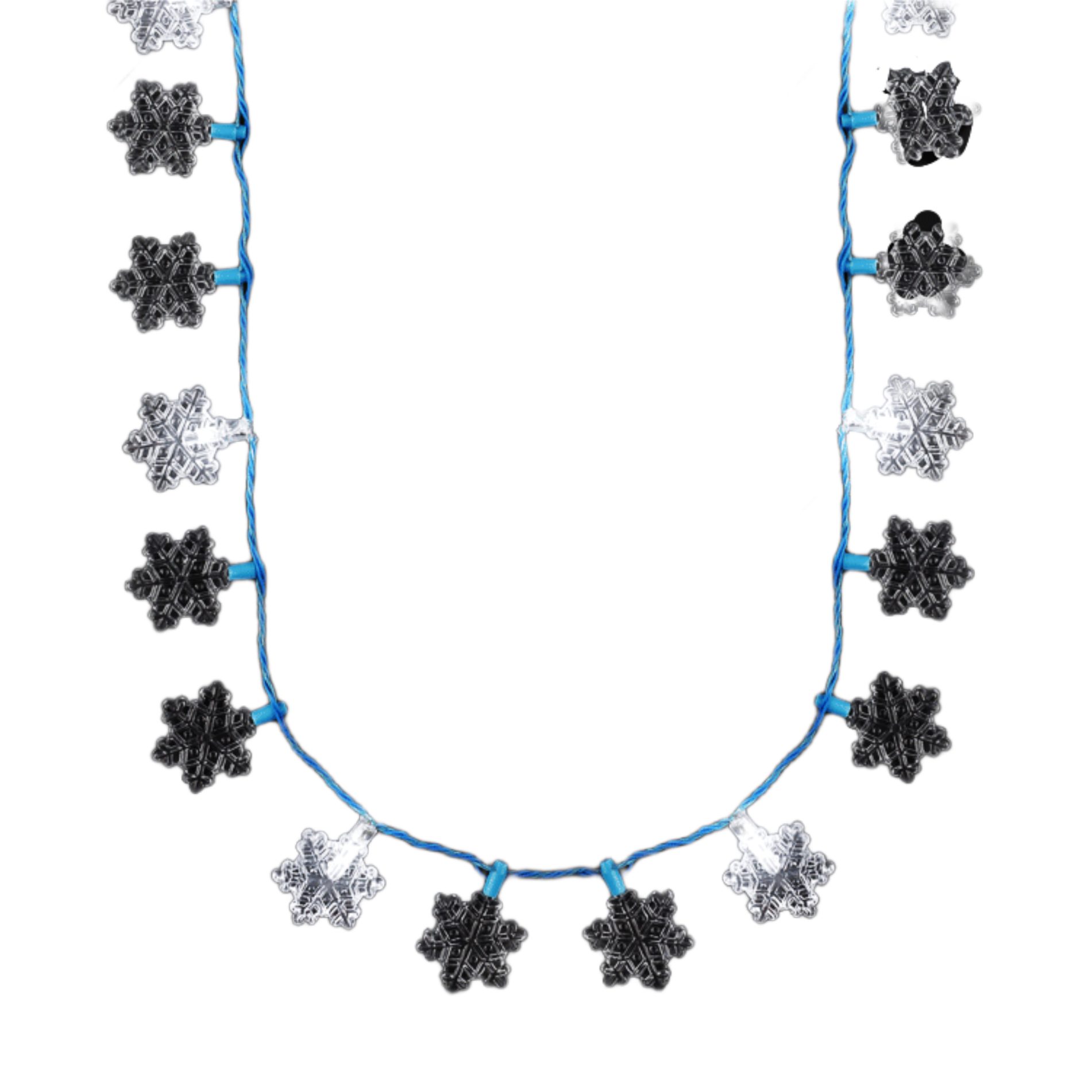 Snowflake String Lights Necklace All Products 5