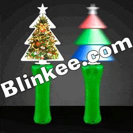 Spinning Christmas Tree Light Up Wand All Products