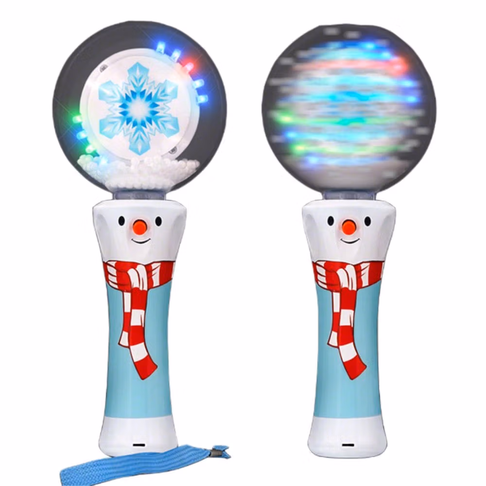 LED Spinning Winter Wonderland Light Up Wand All Products 4