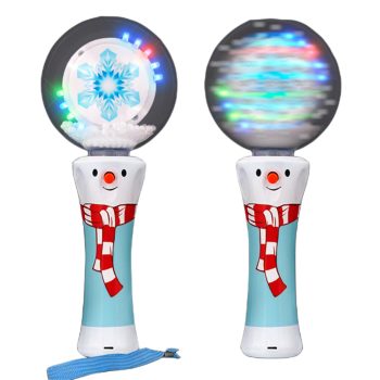LED Spinning Winter Wonderland Light Up Wand All Products
