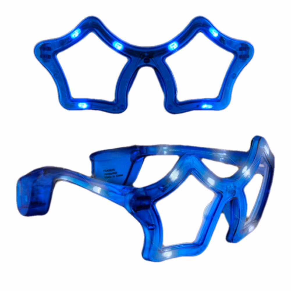 Assorted Star LED Sunglasses Pack of 12 4th of July 10