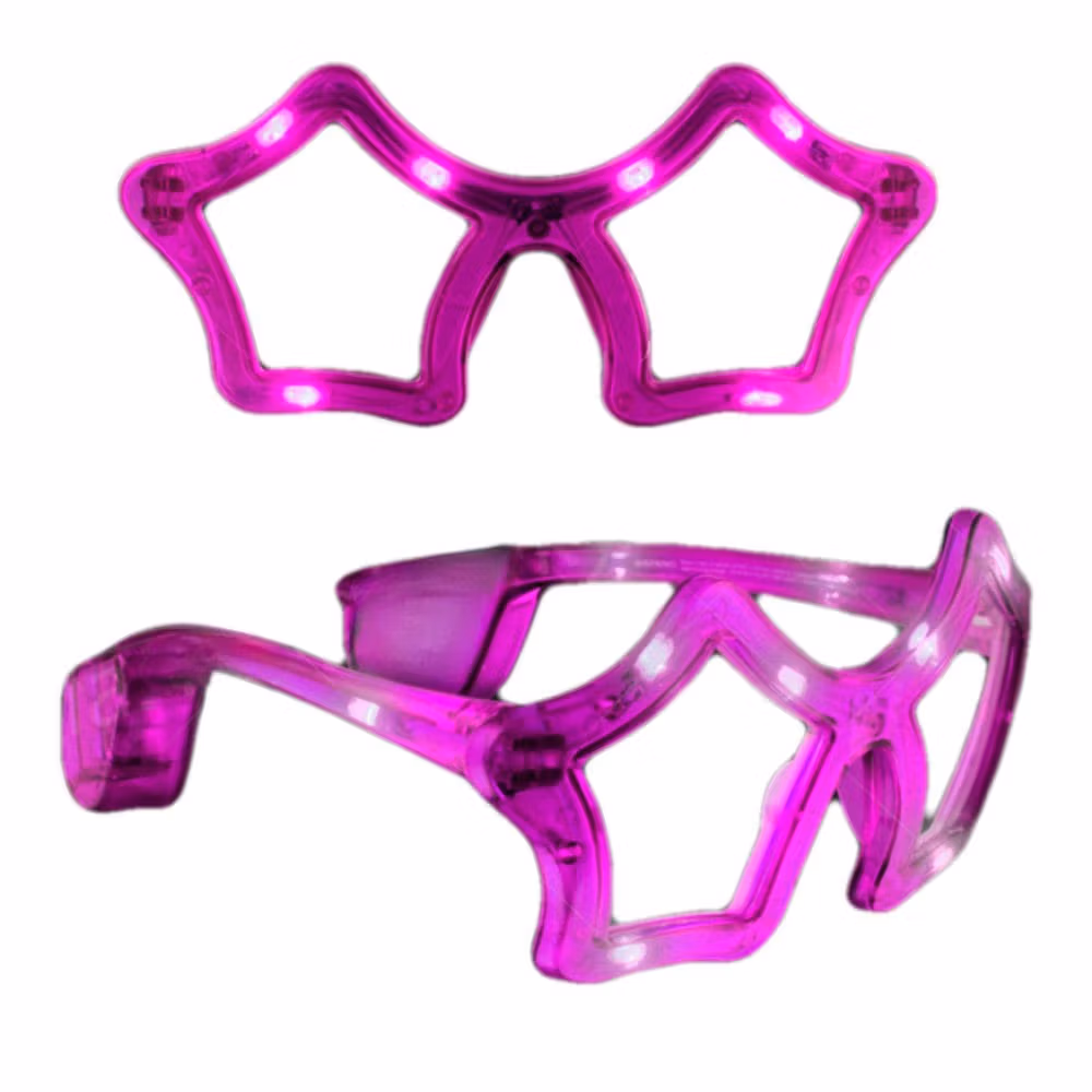 Assorted Star LED Sunglasses Pack of 12 4th of July 6