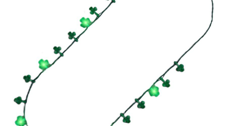 Shamrock String Lights Necklace for St. Paddy’s Day All Products