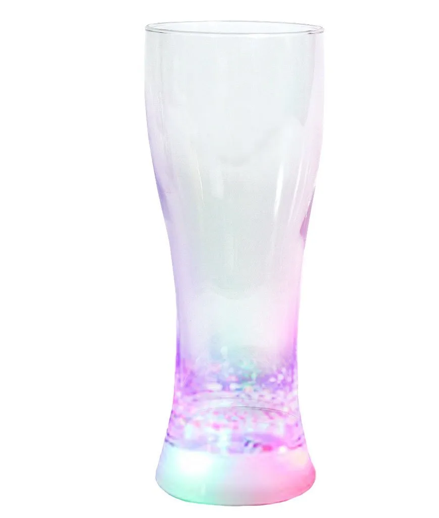 Tall Pilsner Light Up Drinking Glass Rainbow All Products 3