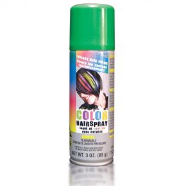 Temporary Colored Hair Spray Green | Best Glowing Party Supplies