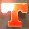 Tennessee University Officially Licensed Flashing Lapel Pin All Body Lights and Blinkees