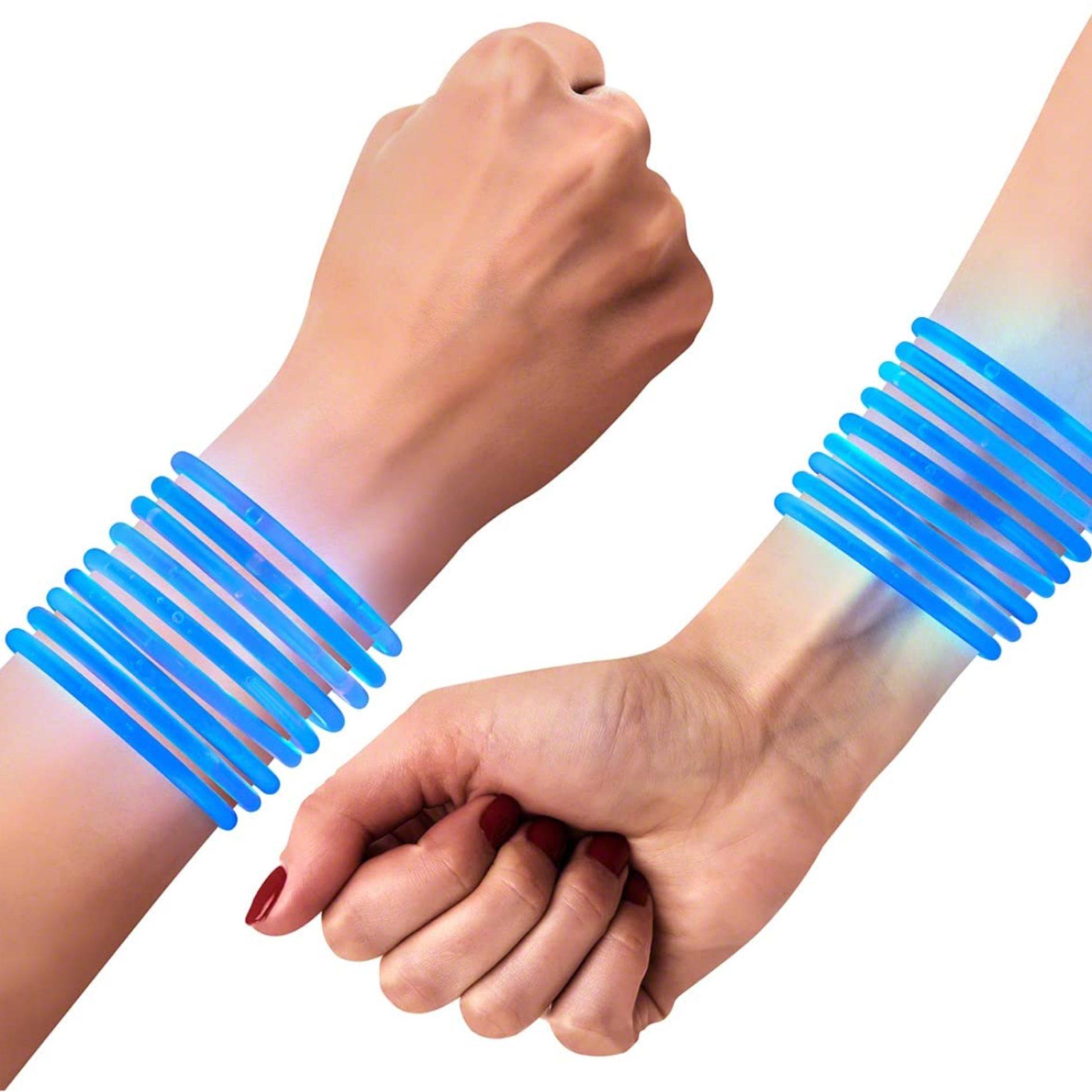 Glow Bracelet Blue Tube of 100 All Products 5