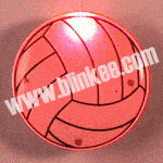 Volleyball Flashing Body Light Lapel Pins