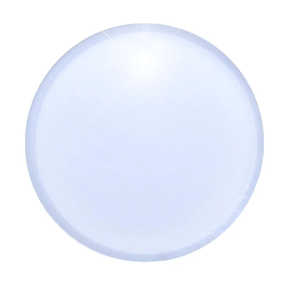 Light Up Round Badge Pin White All Products 4