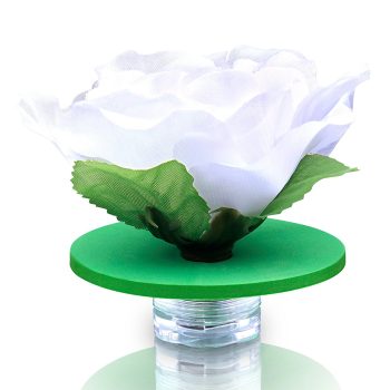 Fancy Floating White LED Rose All Products