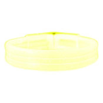 Wide Glow Stick 8 Inch Bracelet Yellow Pack of 25 Glow Bracelets