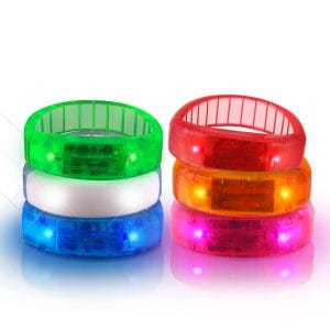 Fashion LED Bracelets in Assorted Colors All Products