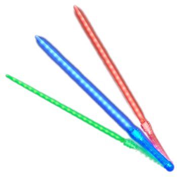 Deluxe Assorted Light Sabers Pack of 3 All Products