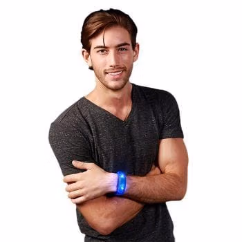 Fashion LED Bracelet Blue Man that Burns Lights Fashion LED Bracelet Blue Man that Burns Lights