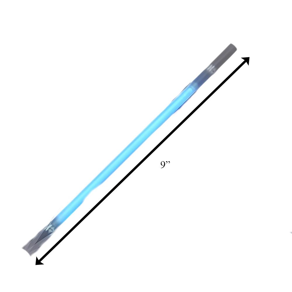Blue Glow Drinking Straws Pack of 25 All Products 4