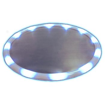 LED Serving Tray Blue All Products