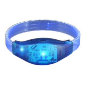 Sound Activated Blue LED Bracelet All Products