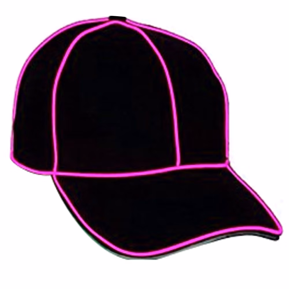Electro Luminescent Baseball Hat Pink All Products 3