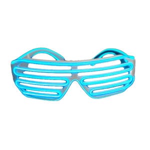 Electro Luminescent Shutter Shades Blue All Products