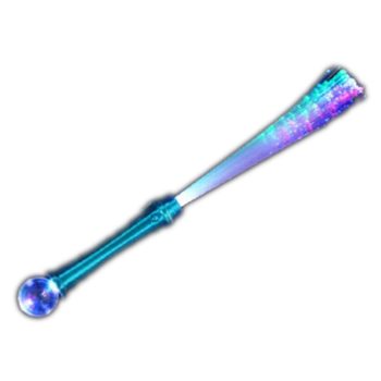 Fiber Optic Wand with Crystal Ball Assorted Colors All Products