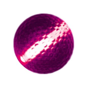 Glow Stick Golf Ball Pink Glow-in-the-Dark