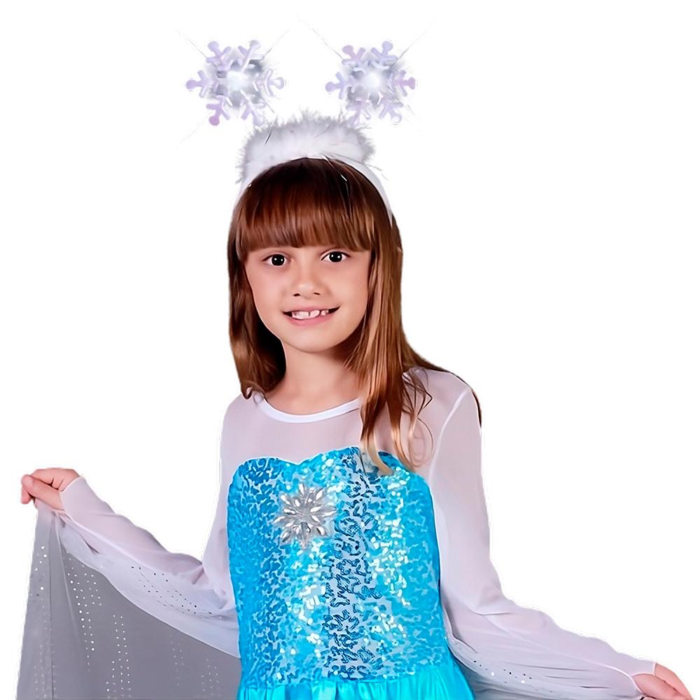 Flashing Snowflake Head Boppers Light Up Headband All Products 5
