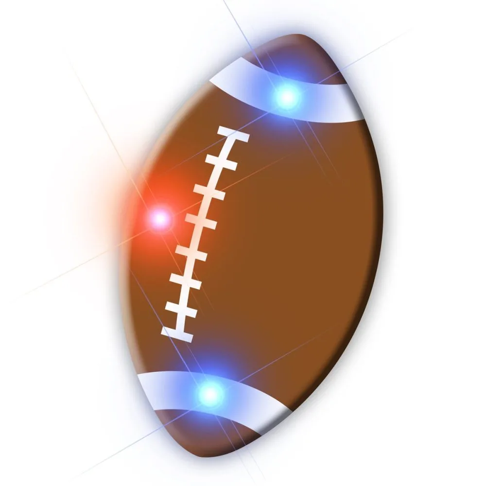 Football Flashing Body Light Lapel Pins All Products 3