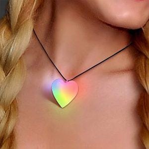 Frosted Heart Necklace All Products