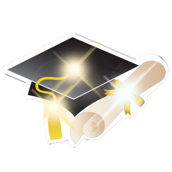 Graduation Cap Flashing Lapel Pin Body Light All Products