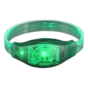 Sound Activated Green LED Bracelet All Products