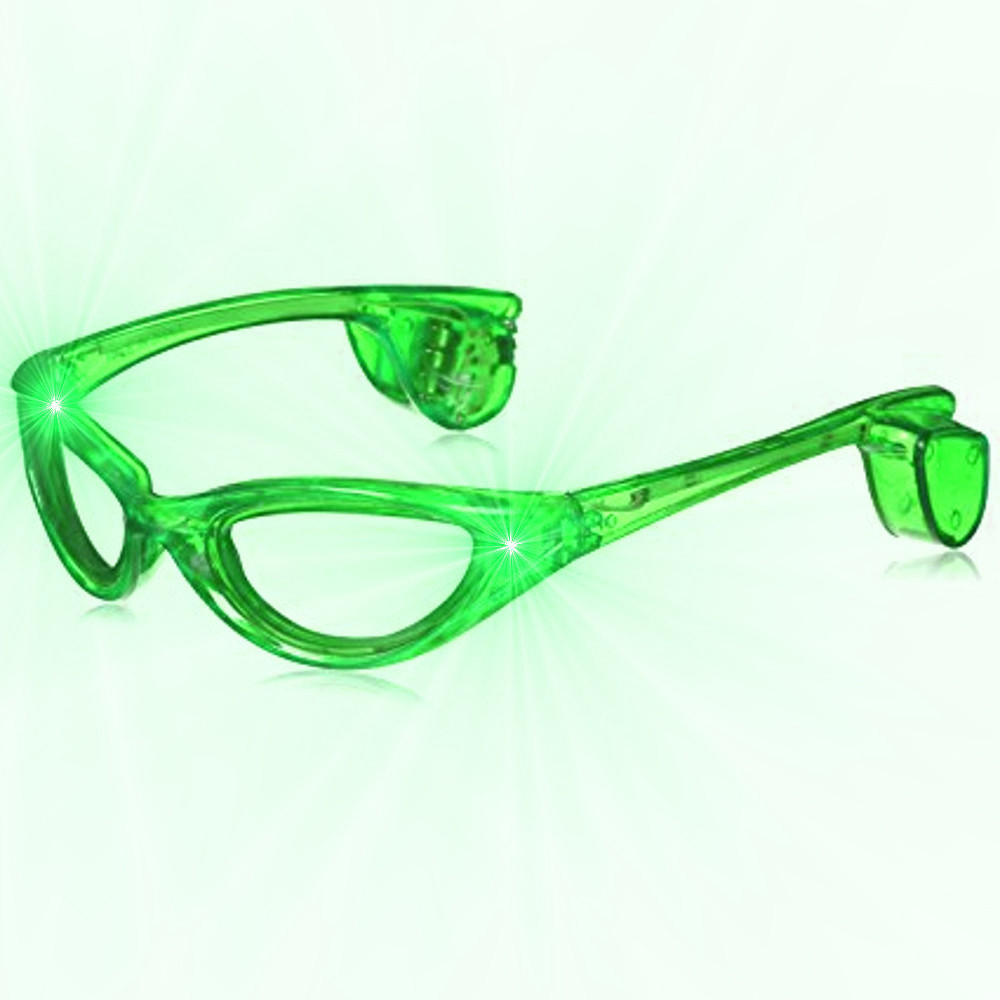 Green LED Sunglasses • Magic Matt's 