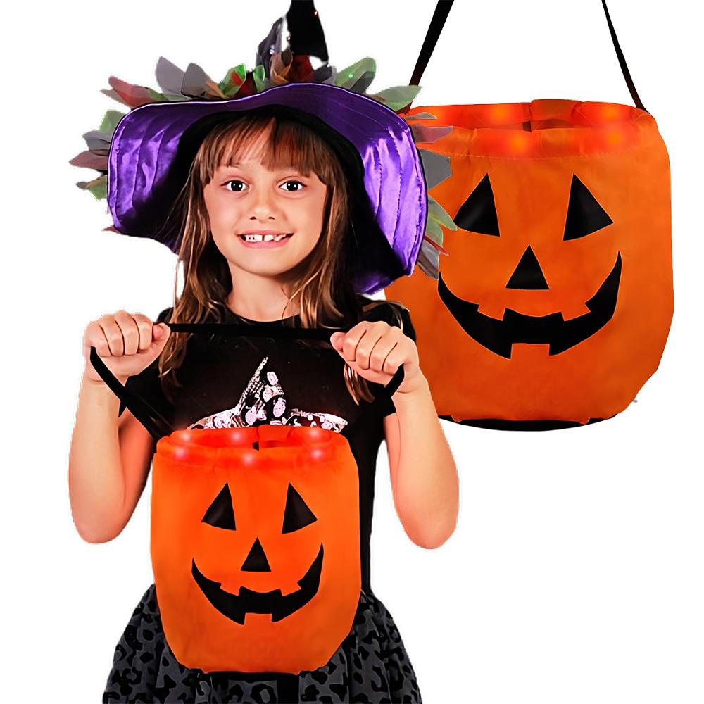 LED Halloween Trick or Treat Bag All Products 6