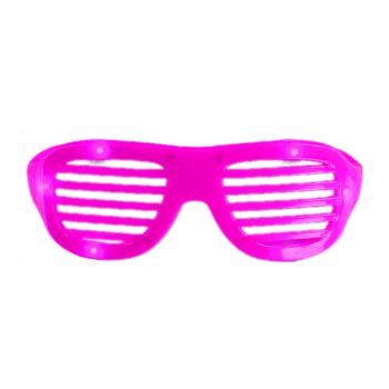 LED Hip Hop Shutter Shades Sunglasses Pink All Products 3
