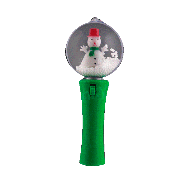 LED Spinning Snowman Light Up Musical Wand All Products 3