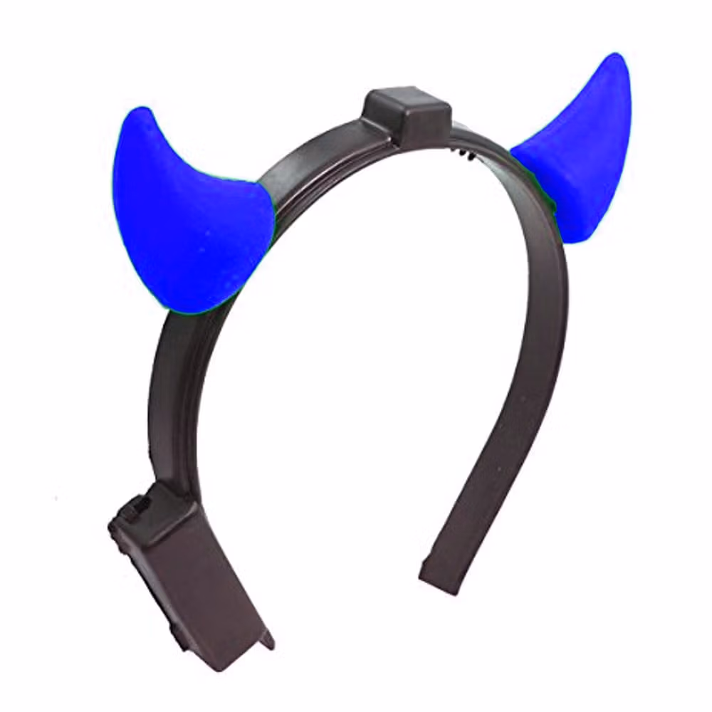 Light Up Devil Horns Blue All Products 4