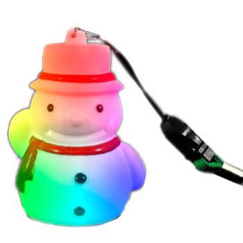 Light Up Snowman Charm Necklace All Products