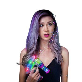 Shimmering LED Light Up Bubble Blaster Kit All Products