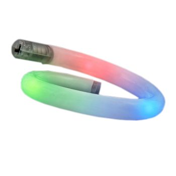Light Up Tube Bracelet Multicolor Rainbow Multicolor