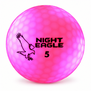 Night Eagle CV LED Golf Ball – Pink, 1 Ball